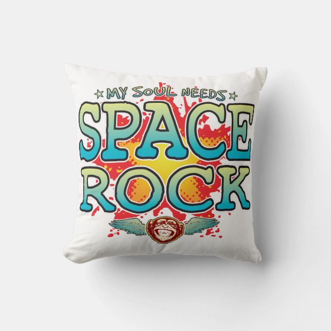 Space Rock Soul Cushion (Front)