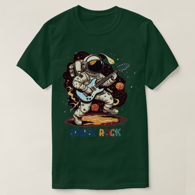 Space Rock T-Shirt (Design Front)