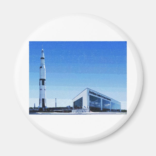 Space & Rocket Centre of Huntsville, Alabama Magnet (Front)
