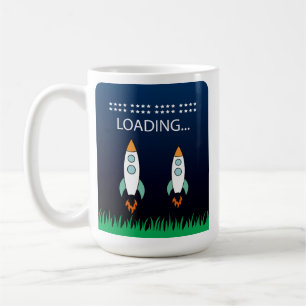 Space Rocket Coffee Mug
