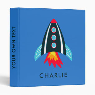 Space Rocket kids Binder