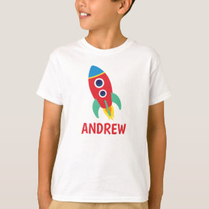 Space Rocket Personalized T-shirt