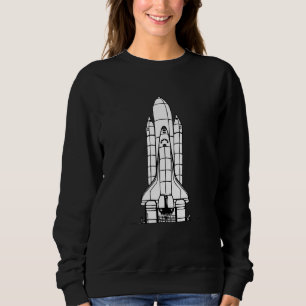 Space Rocket Rocket Launch Space Exploration Astro Sweatshirt