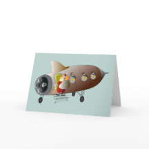 Space Rocket Santa