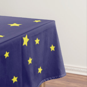Space Rocket Ship Birthday Party Tablecloth