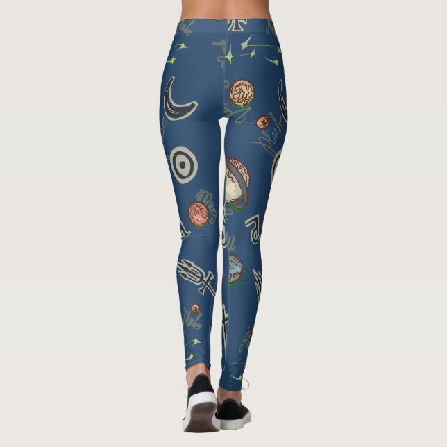 Space salad  leggings (Back)