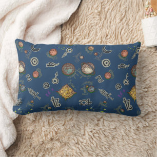 Space salad lumbar pillow