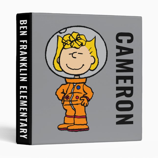 SPACE | Sally Astronaut Binder (Front/Spine)