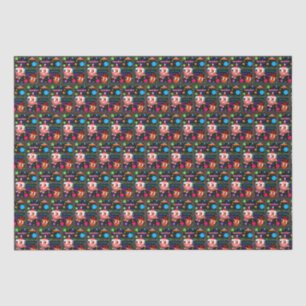 SPACE SANTA TISSUE PAPER
