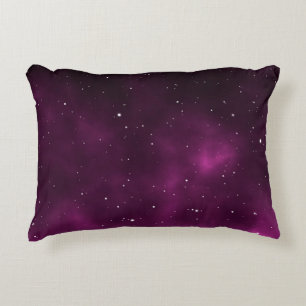 Space scape illustration astronomy graphic design  accent pillow