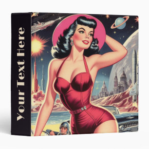 Space Sci-fi Pin-up Binder