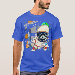 space science animal astronaut racoon T-Shirt