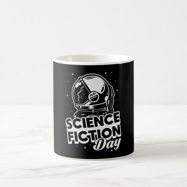 Space Science Fiction Day Science Alien Stars Gift Coffee Mug (Center)