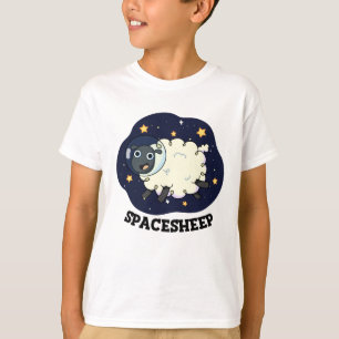 Space Sheep Funny Astronaut Pun T-Shirt