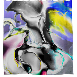 Space. Shiny White Background. Smoke Slate Picture
