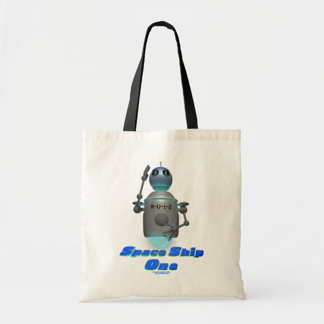 Space Ship One Tote Bag (Front)