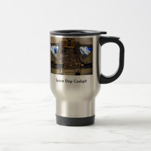 Space Ship, Space Ship Cockpit Travel Mug