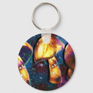 Space Shroomery Keychain