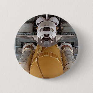 Space Shuttle Atlantis 2 Inch Round Button