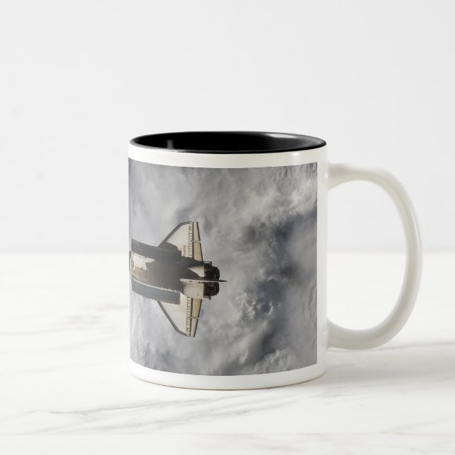 Space Shuttle Atlantis 3 Two-Tone Coffee Mug (Right)