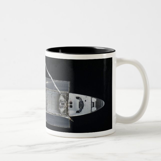 Space shuttle Atlantis 4 Two-Tone Coffee Mug (Right)