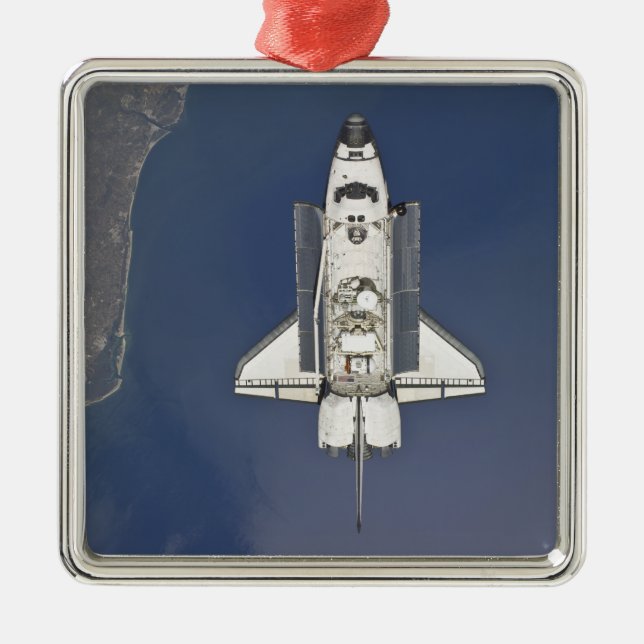 Space shuttle Atlantis 5 Metal Ornament (Front)