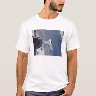 Space Shuttle Atlantis and a Russian spacecraft T-Shirt