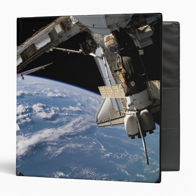 Space Shuttle Atlantis and a Soyuz spacecraft Binder (Front/Inside)