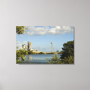 Space Shuttle Atlantis and Endeavour Canvas Print