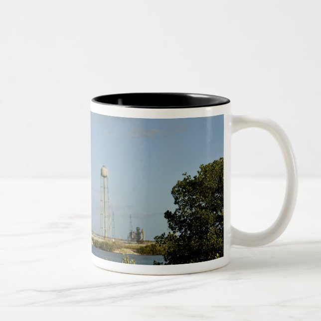 Space Shuttle Atlantis and Endeavour Two-Tone Coffee Mug (Right)