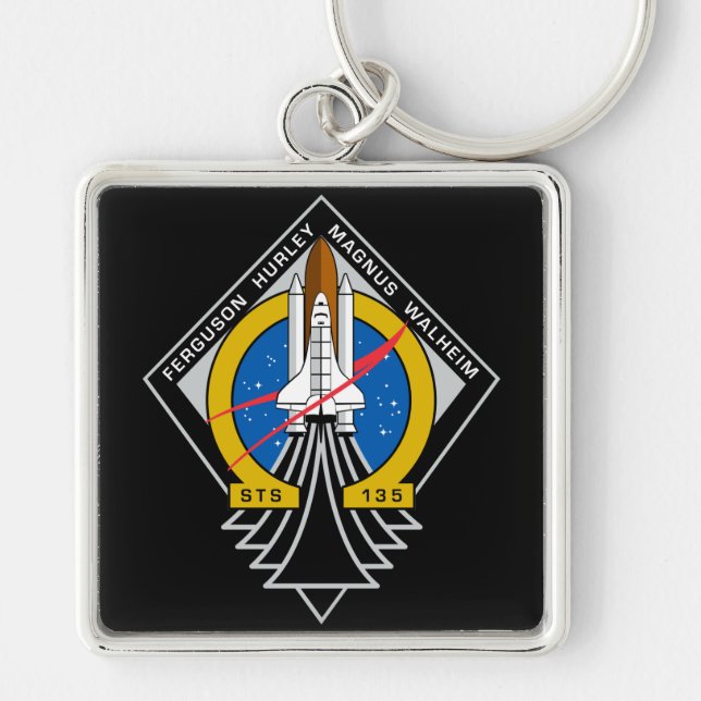 Space Shuttle Atlantis Keychain (Front)