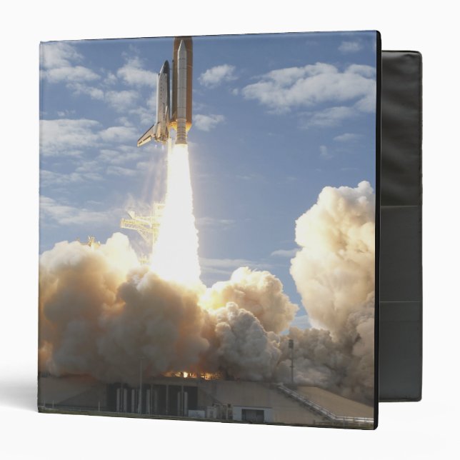 Space Shuttle Atlantis lifts off 10 Binder (Front/Inside)