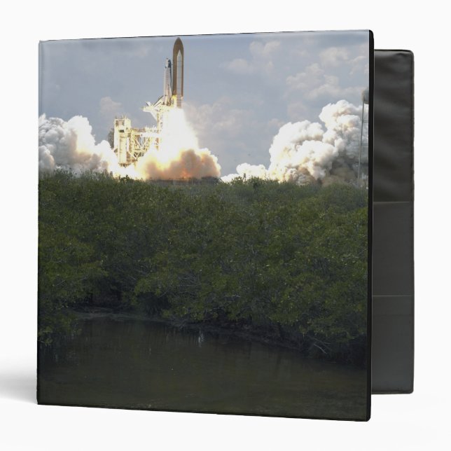 Space Shuttle Atlantis lifts off 13 Binder (Front/Inside)