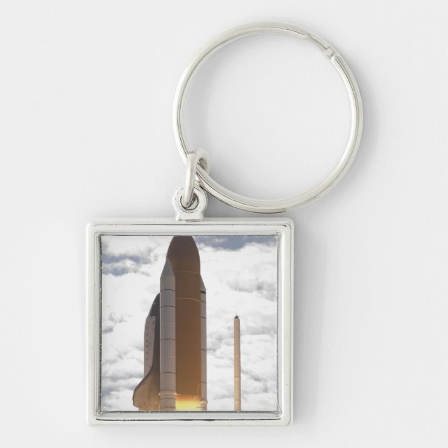 Space Shuttle Atlantis lifts off 16 Keychain (Front)