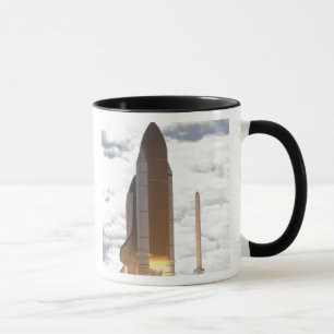 Space Shuttle Atlantis lifts off 16 Mug