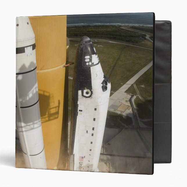 Space Shuttle Atlantis lifts off 17 Binder (Front/Inside)