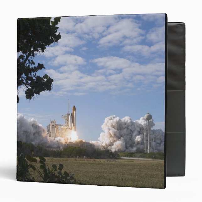 Space Shuttle Atlantis lifts off 18 Binder (Front/Inside)