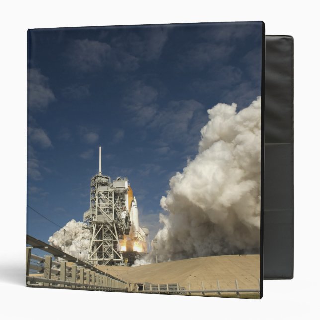 Space Shuttle Atlantis lifts off 20 Binder (Front/Inside)