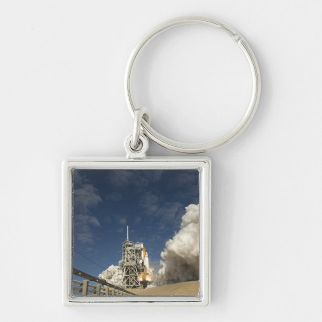 Space Shuttle Atlantis lifts off 20 Keychain (Front)