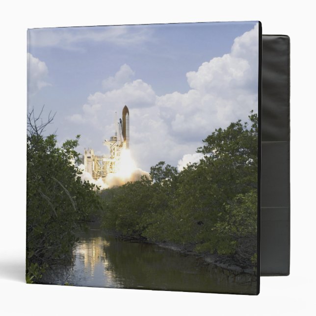 Space Shuttle Atlantis lifts off 25 Binder (Front/Inside)