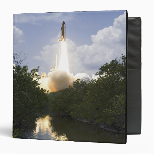 Space Shuttle Atlantis lifts off 26 Binder (Front/Inside)