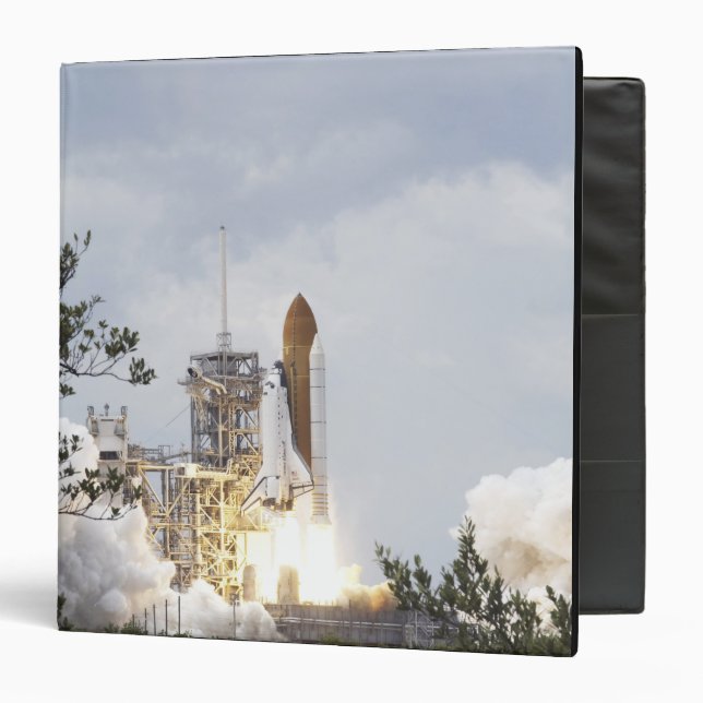 Space Shuttle Atlantis lifts off 3 Binder (Front/Inside)