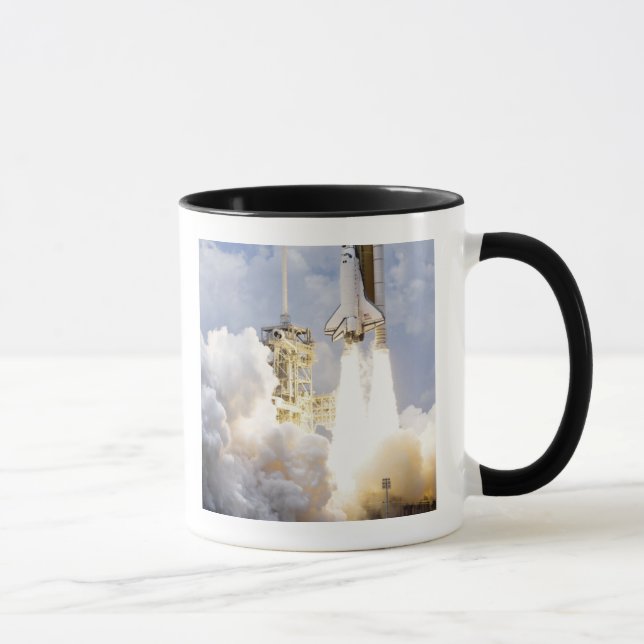 Space Shuttle Atlantis lifts off Mug (Right)