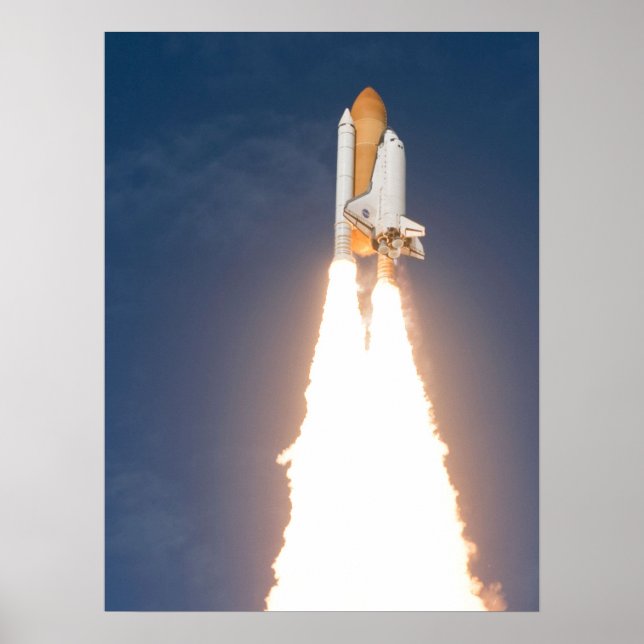 Space Shuttle Atlantis Poster (Front)