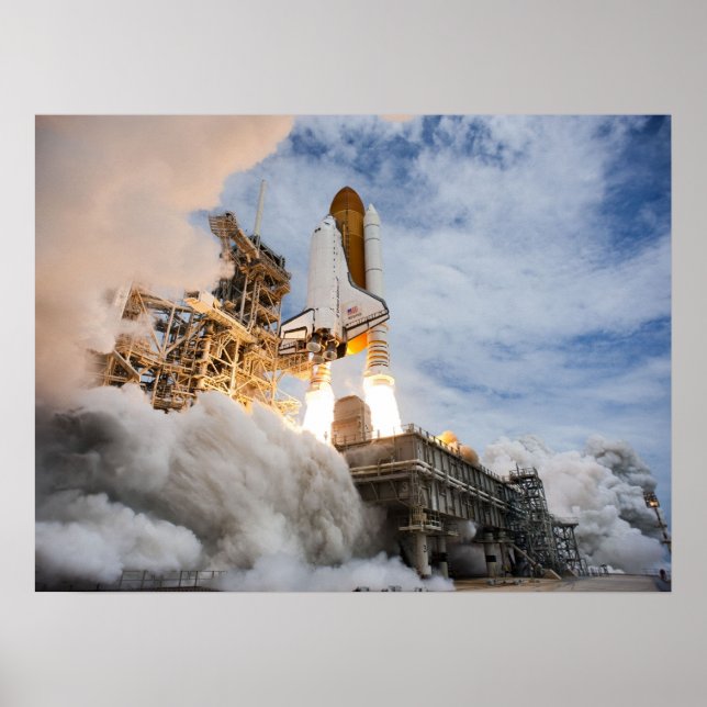 Space Shuttle Atlantis Poster (Front)