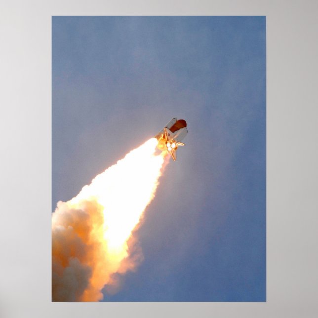 Space Shuttle Atlantis Poster (Front)