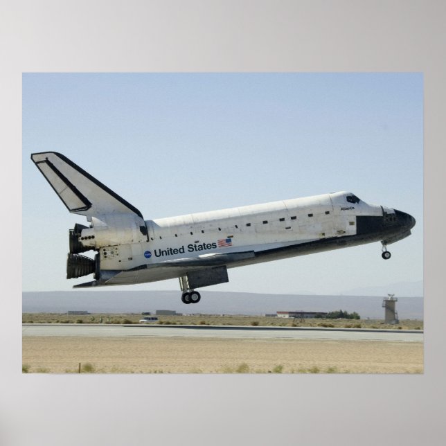 Space Shuttle Atlantis Poster (Front)