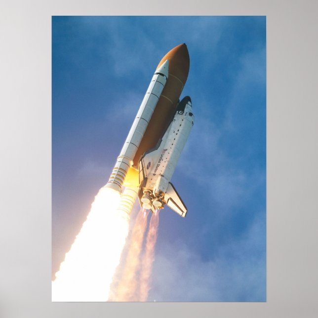 Space Shuttle Atlantis Poster (Front)
