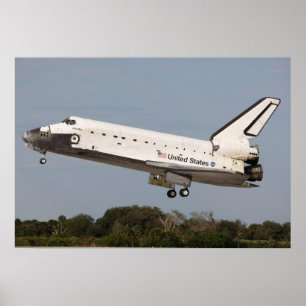 Space Shuttle Atlantis Poster
