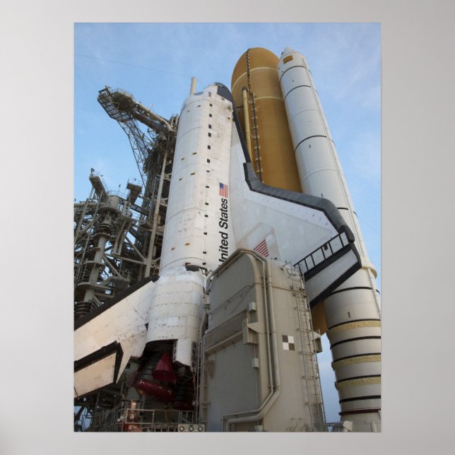 Space Shuttle Atlantis Poster (Front)